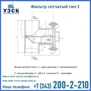 Фильтр сетчатый ФС по Т-ММ-11-2003 в Норильске
