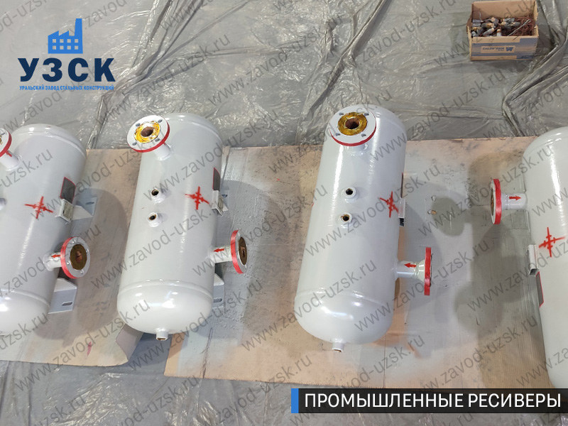 фотография емкостных ресиверов газа Норильск